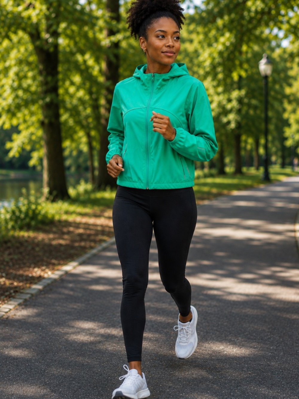 Z by Zella lightweight hooded jacket / windbreaker